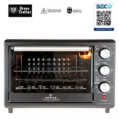 URSUS TROTTER - Horno Eléctrico 25lt 3 niveles 1500w certificado SEC