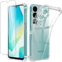 GENERICO - Carcasa Antishock Para Samsung Galaxy A16 + Lamina Completa