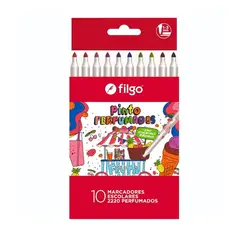 FILGO - Set 10 marcadores cónicas perfumados
