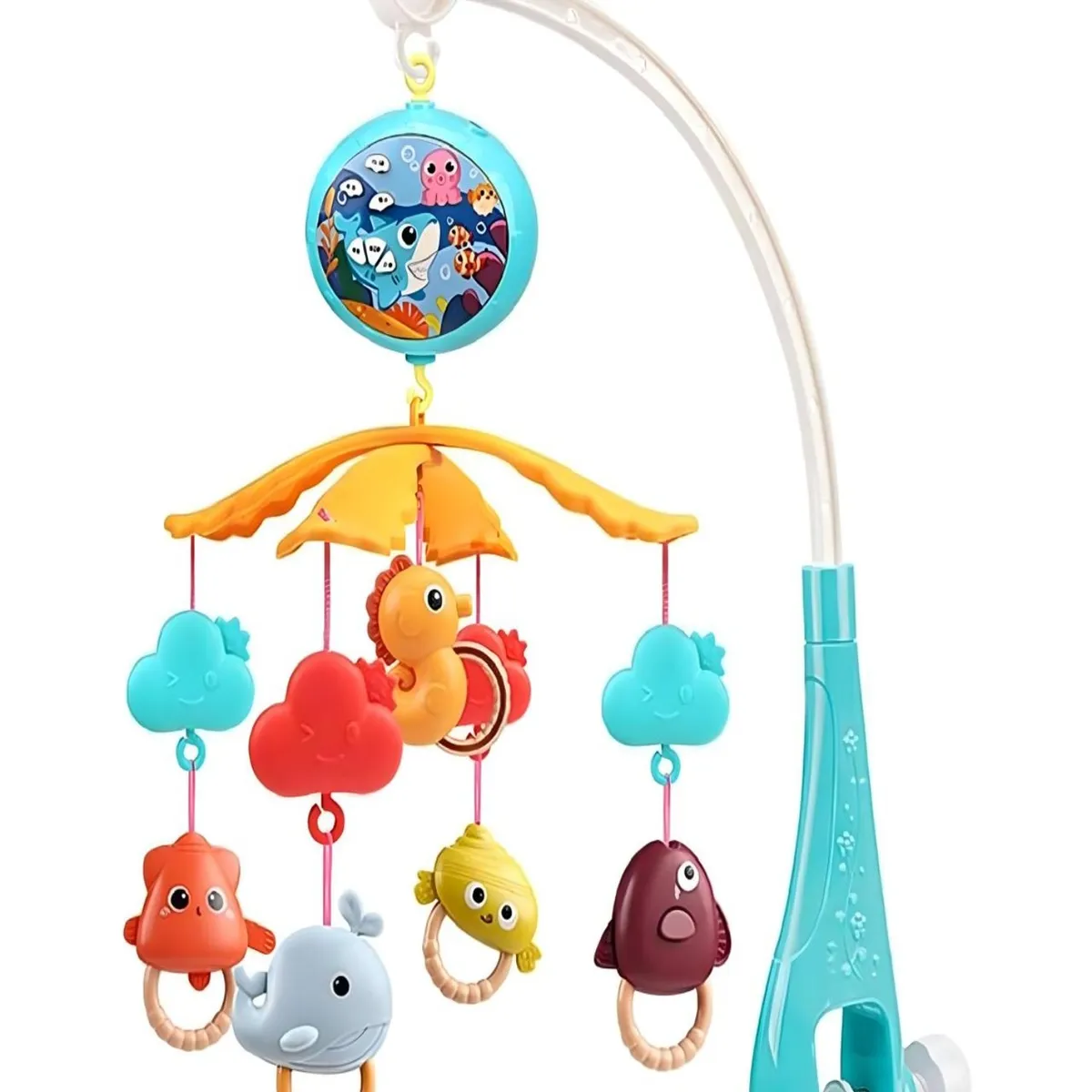 GENERICO - Movil MUSICAL CON LUZ  Y SONIDO cuna bebé Con Control