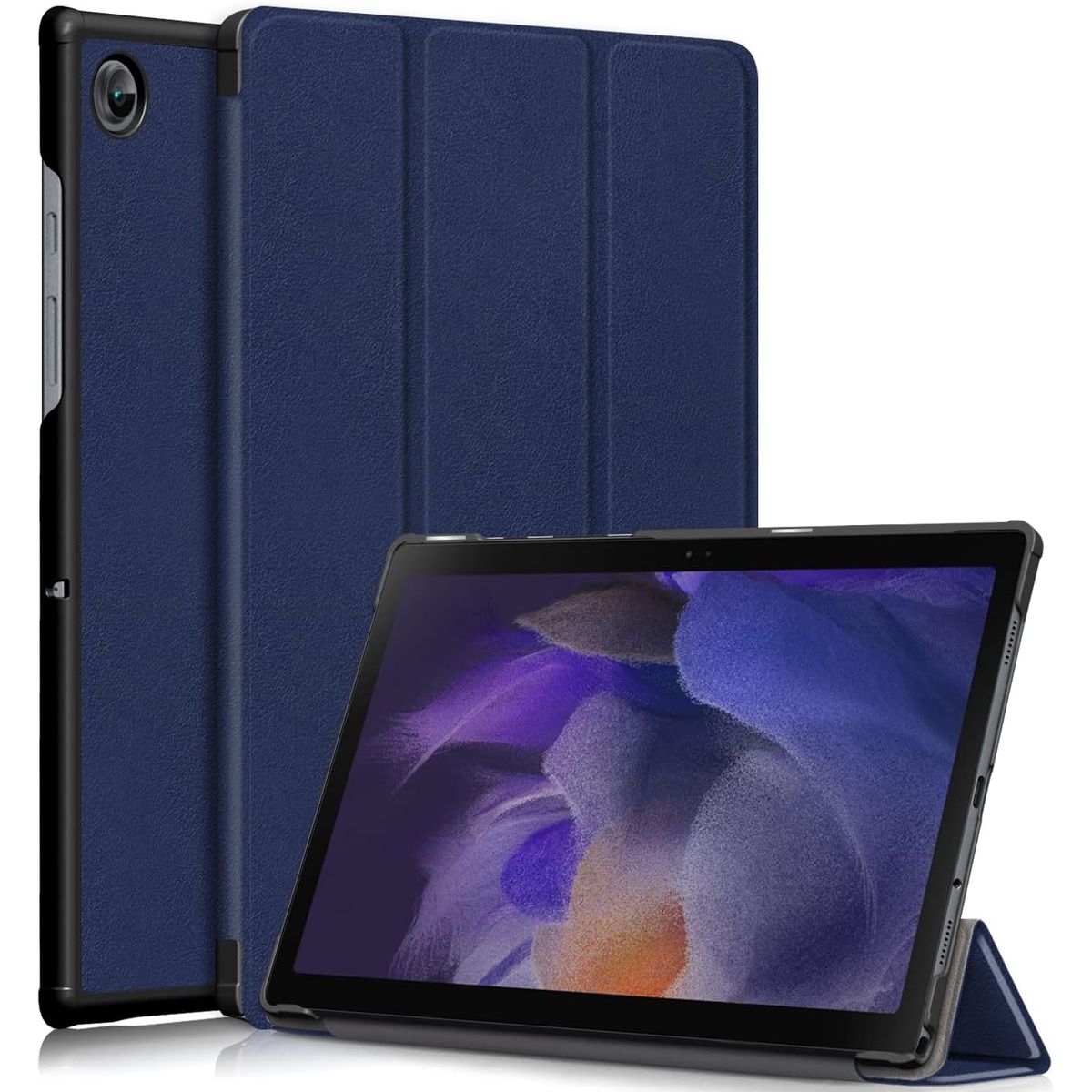 GENERICO - Funda Inteligente compatible con Samsung Galaxy Tab A8 SM-X200 Azul