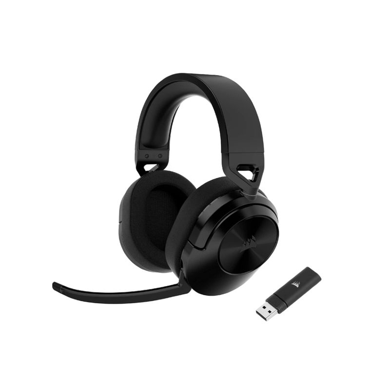 CORSAIR - Audífonos Gamer On-Ear - Corsair HS55 - inalámbrico - Carbón