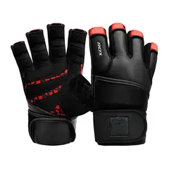 RDX - Guantes De Gimnasio Profesionales Cuero Wgl-l7r TALLA S