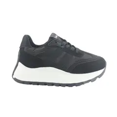 CHALADA - Zapatillas Mujer  Negro Casual Pixa-5