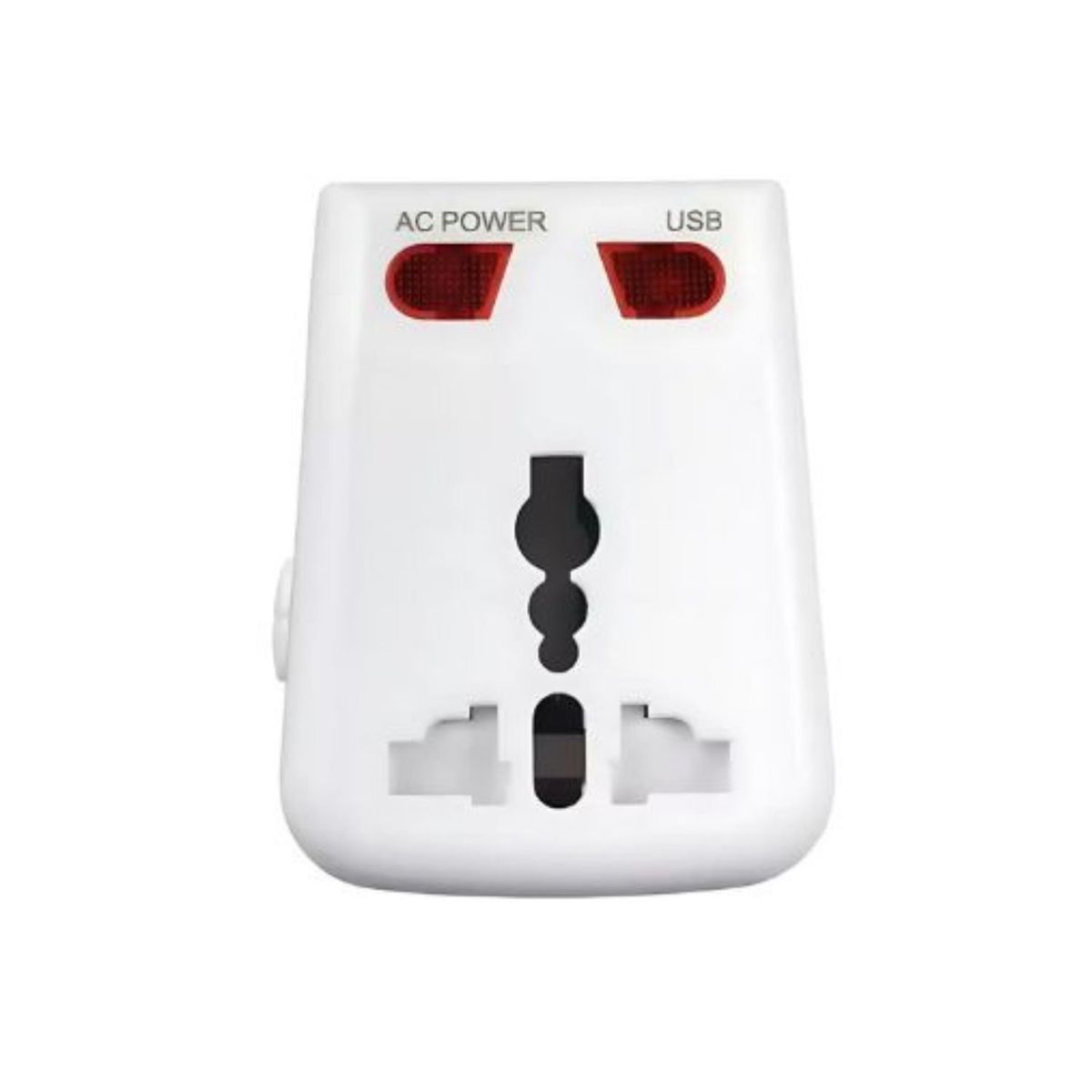 Adaptador Enchufe Universal Para Viajes 110220V Puertos USB, marca GENERICO - Foto 2