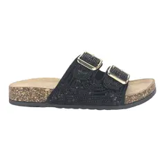 CHALADA - Sandalias Mujer  Negro Casual Dacia-4