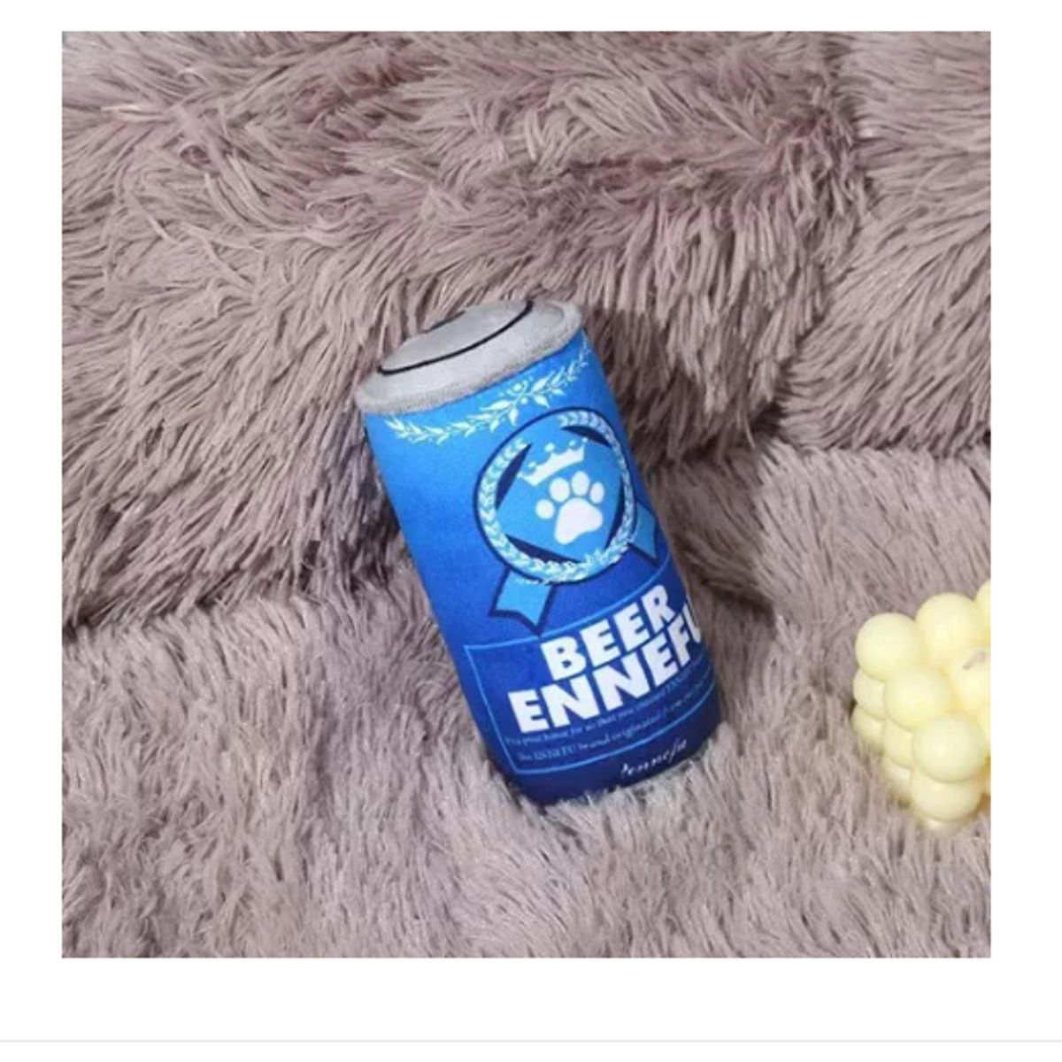 GENERICO - Peluche Para Perro Con Forma De Lata De Cerveza