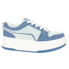 CHALADA - Zapatillas Mujer  Azul Casual Trina-1