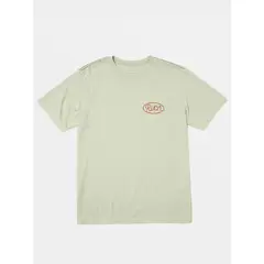 RVCA - Polera Manga Corta Hombre Lasso Verde