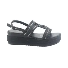 CHALADA - Sandalias Mujer  Negro Casual Cuna-1
