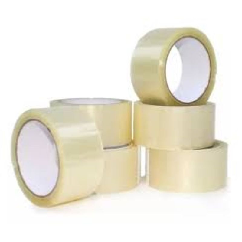 GENERICO - CINTA DE EMBALAJE 48MM X 40M TRANSPARENTE PACK 6 UNID