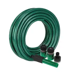 GENERICO - Manguera Resistente 20 Metros 12 Con Accesorios De Riego