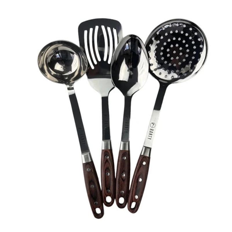 RANTY - SET 4 UTENSILIOS DE COCINA ELEGANTE RANTY