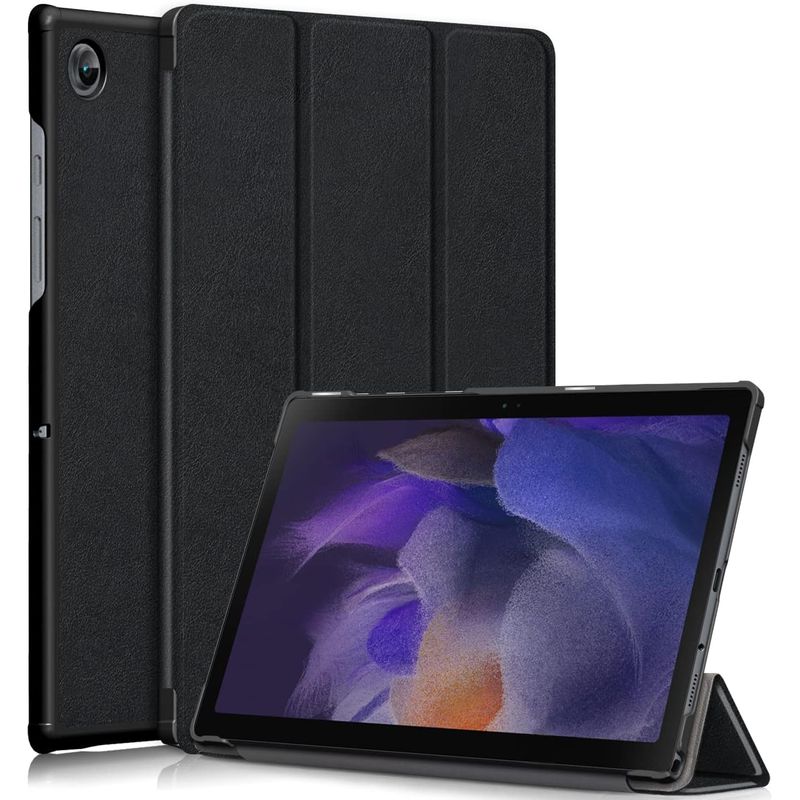 GENERICO - Funda Inteligente compatible con Samsung Galaxy Tab A8 SM-X200 Negro