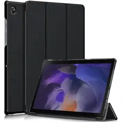 GENERICO - Funda Inteligente compatible con Samsung Galaxy Tab A8 SM-X200 Negro