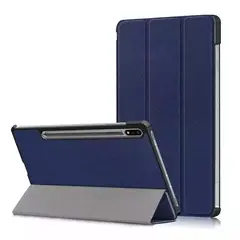 GENERICO - Funda Inteligente compatible con Samsung Galaxy Tab S8 Azul