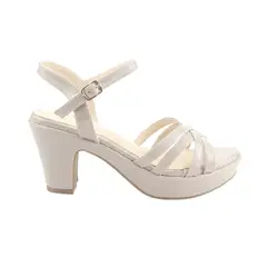 CHALADA - Sandalias Mujer Beige Casual Notino-23