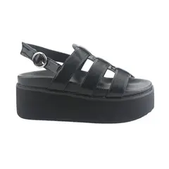 CHALADA - Sandalias Mujer  Negro Casual Viru-32