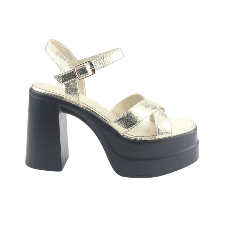 CHALADA - Sandalias Mujer  Dorado Casual Chalada Vizze-1