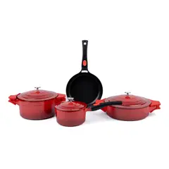 SIMPLIT - Batería de Cocina Toulouse 7 pcs + Accesorios