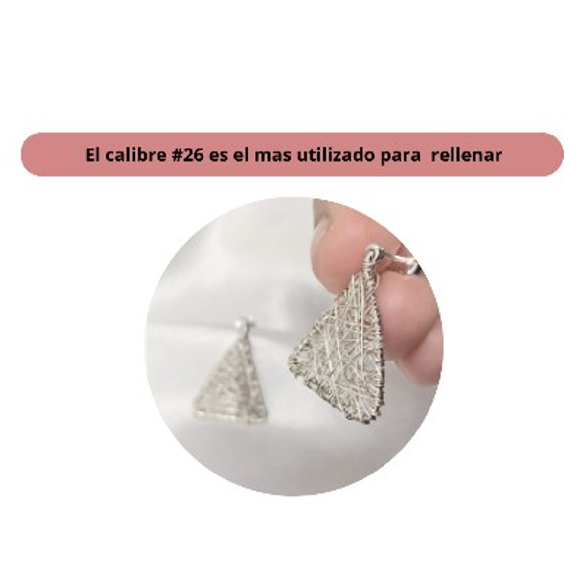 A - Alambre Para Bisutería Americraft Supply Calibre Plateado 26