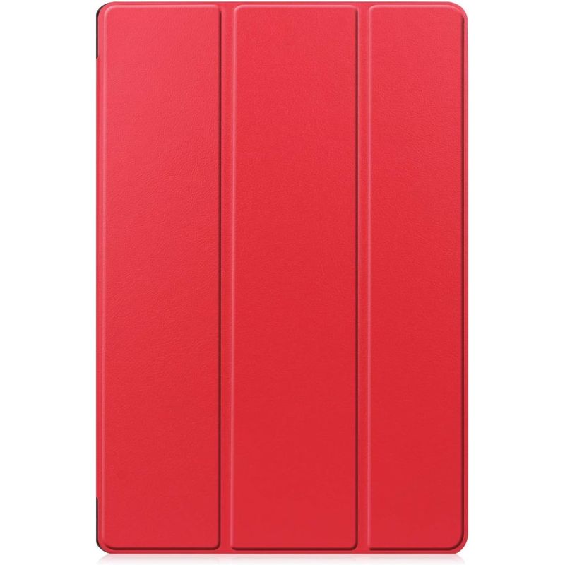 GENERICO - Funda Inteligente compatible con Samsung Galaxy Tab S7 Plus Rojo