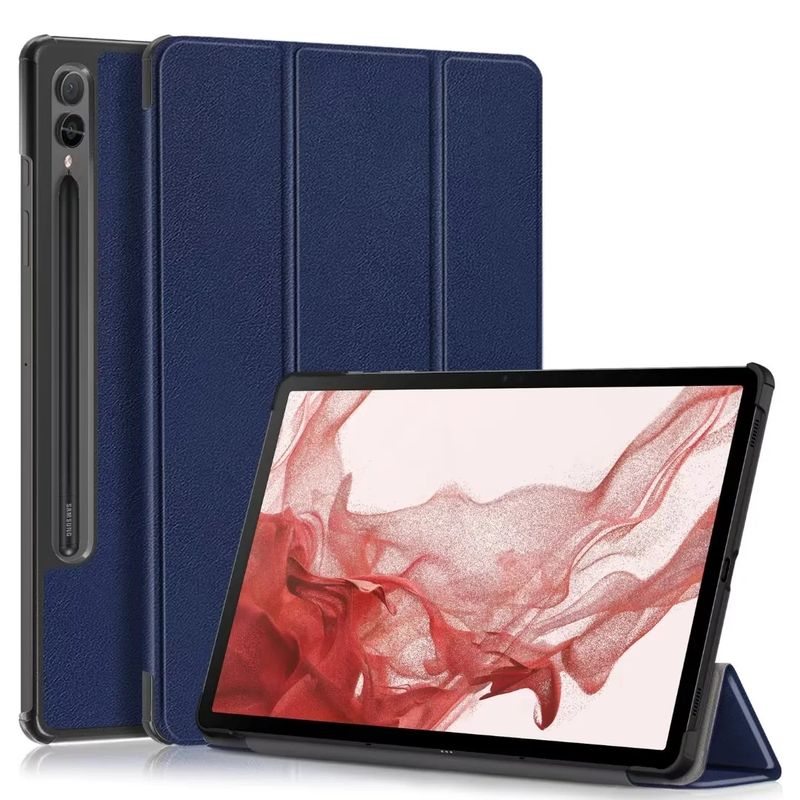 GENERICO - Funda Inteligente Para Samsung Galaxy Tab S9 Plus Azul marino