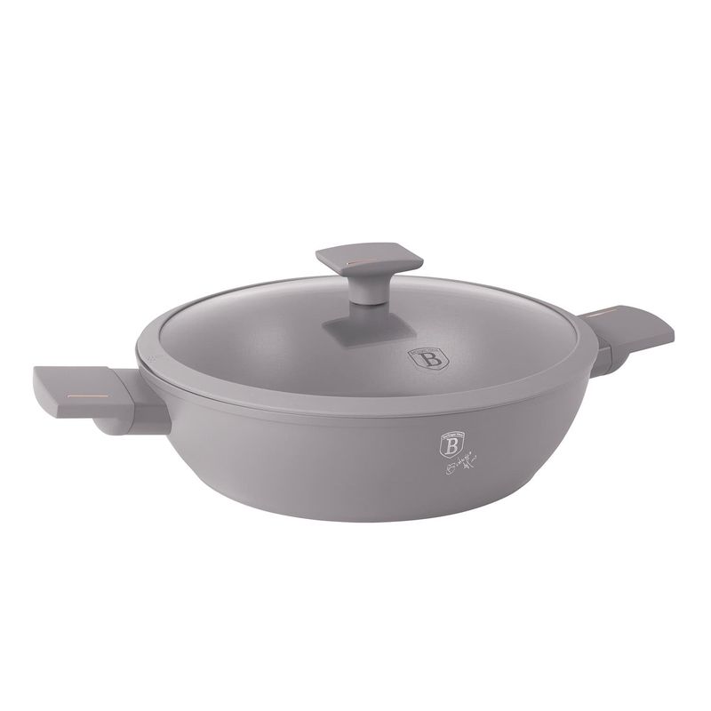 BERLINGER HAUS - OLLA CON TAPA 2 PZS 28 CM TAUPE COLLECTION ANTIADHERENTE