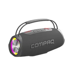 COMPAQ - Parlante Bluetooth 5.0 Portátil QMQ35W IPX6 Resistente al Agua