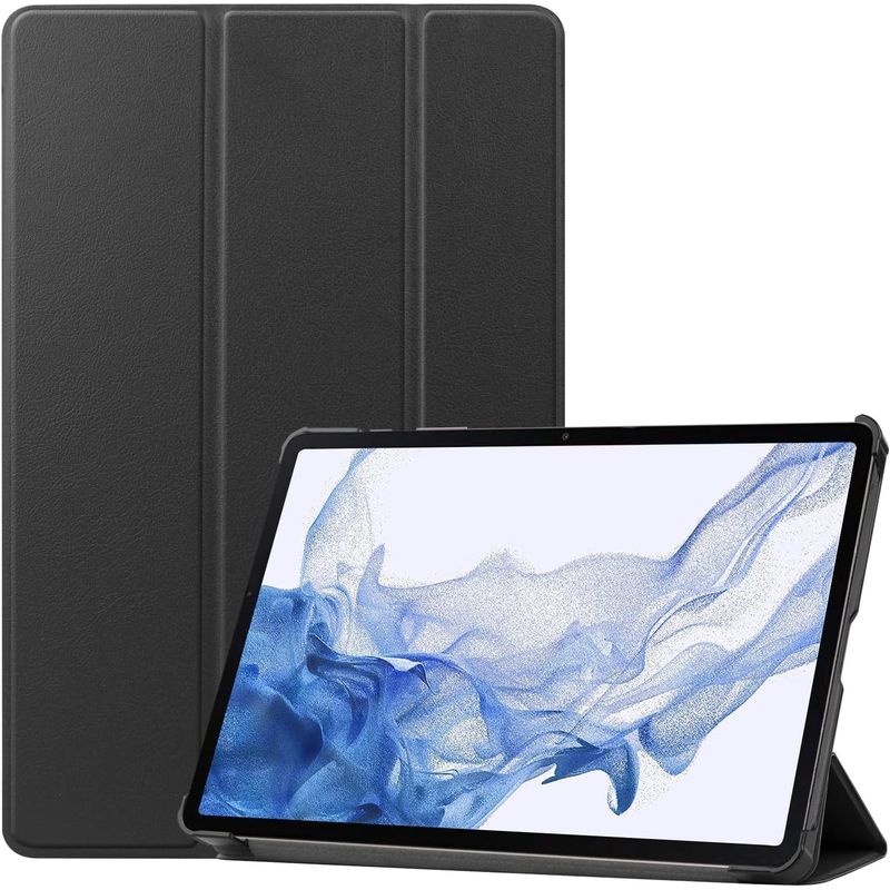 GENERICO - Funda Inteligente compatible con Samsung Galaxy Tab S9  Negro