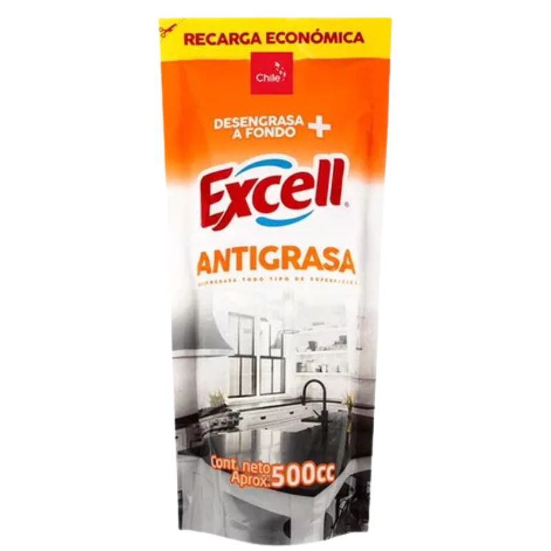 EXCELL - Quita Grasas Pro Excell 500cc Elimina Grasa Fácilmente