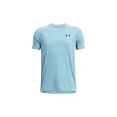 UNDER ARMOUR - Polera Manga Corta UA Tech 2.0 Niño Azul