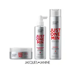 JACQUES JANINE - Rutina para Brillo Antifrizz y Reparación Just One Min