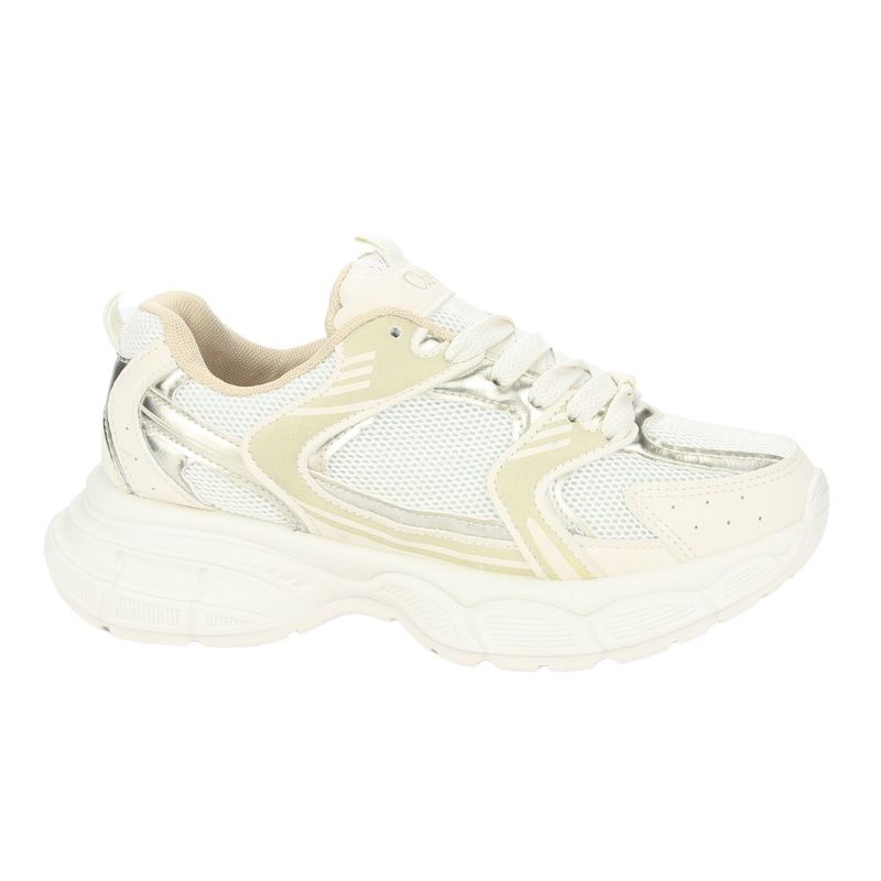 CHALADA - Zapatillas Mujer  Beige Casual Chalada New-5