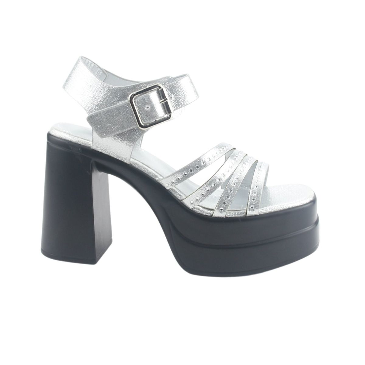 CHALADA - Sandalias Mujer  Plata Casual Chalada Vizze-2