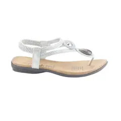 CHALADA - Sandalias Mujer  Plata Casual Anatomic78.