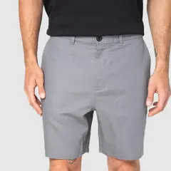 BUBBA - Short Lino Grey Black