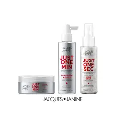 JACQUES JANINE - Tratamiento para Brillo Extremo Antifrizz y Reparación profunda Just One Min Jacques Janine.-