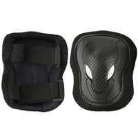 Protecciones Rodilleras y Coderas Juvenil Negro M