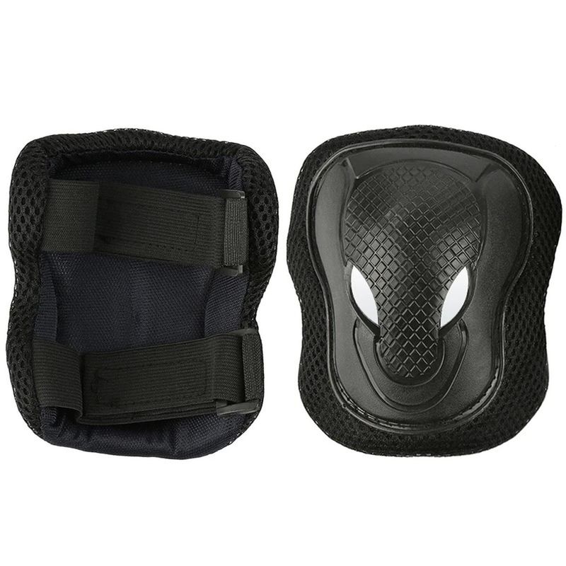GENERICO - Set 4 Protecciones Juvenil Gpr Deportiva Negro