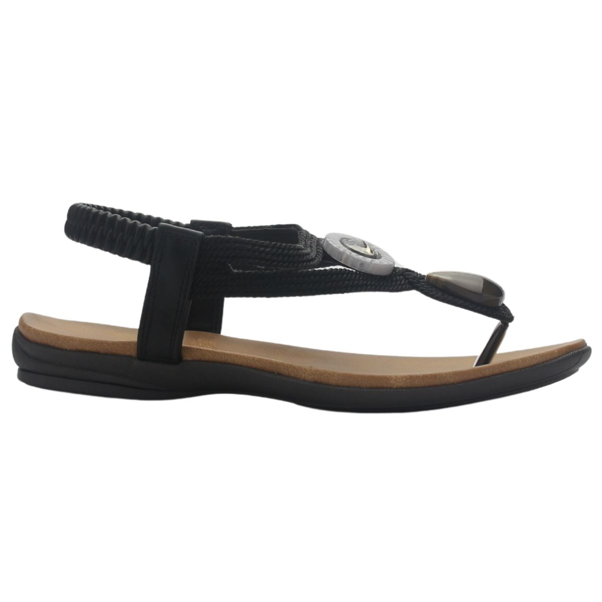 CHALADA - Sandalias Mujer  Negro Casual Chalada Anatomic78