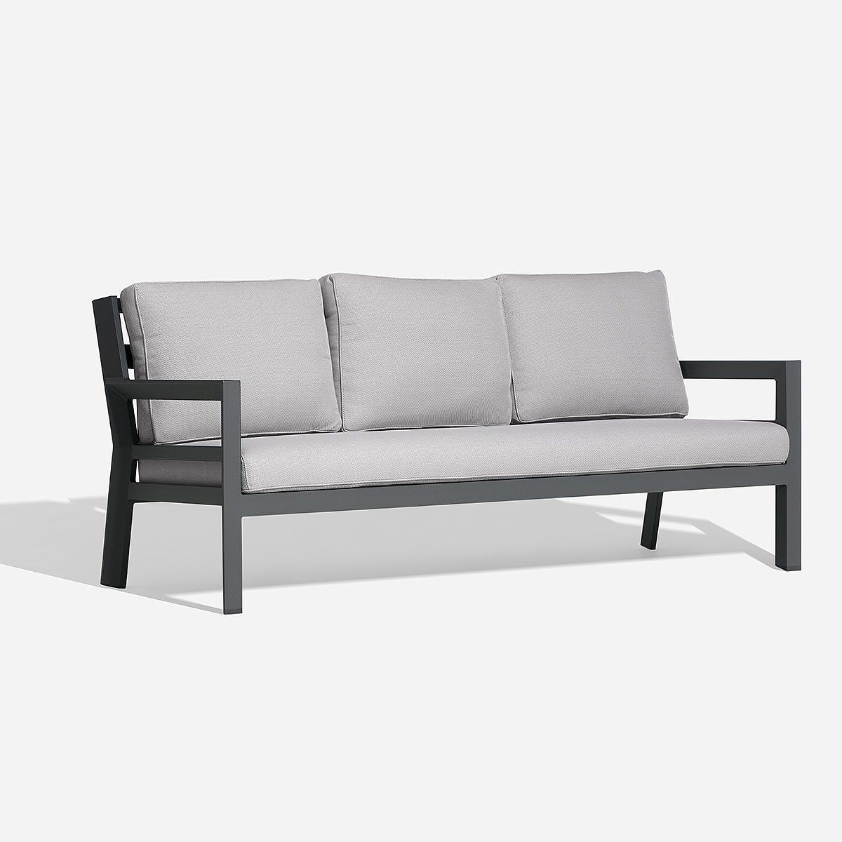 ROSEN - Set de Living de Terraza Avalon 4 Piezas Gris