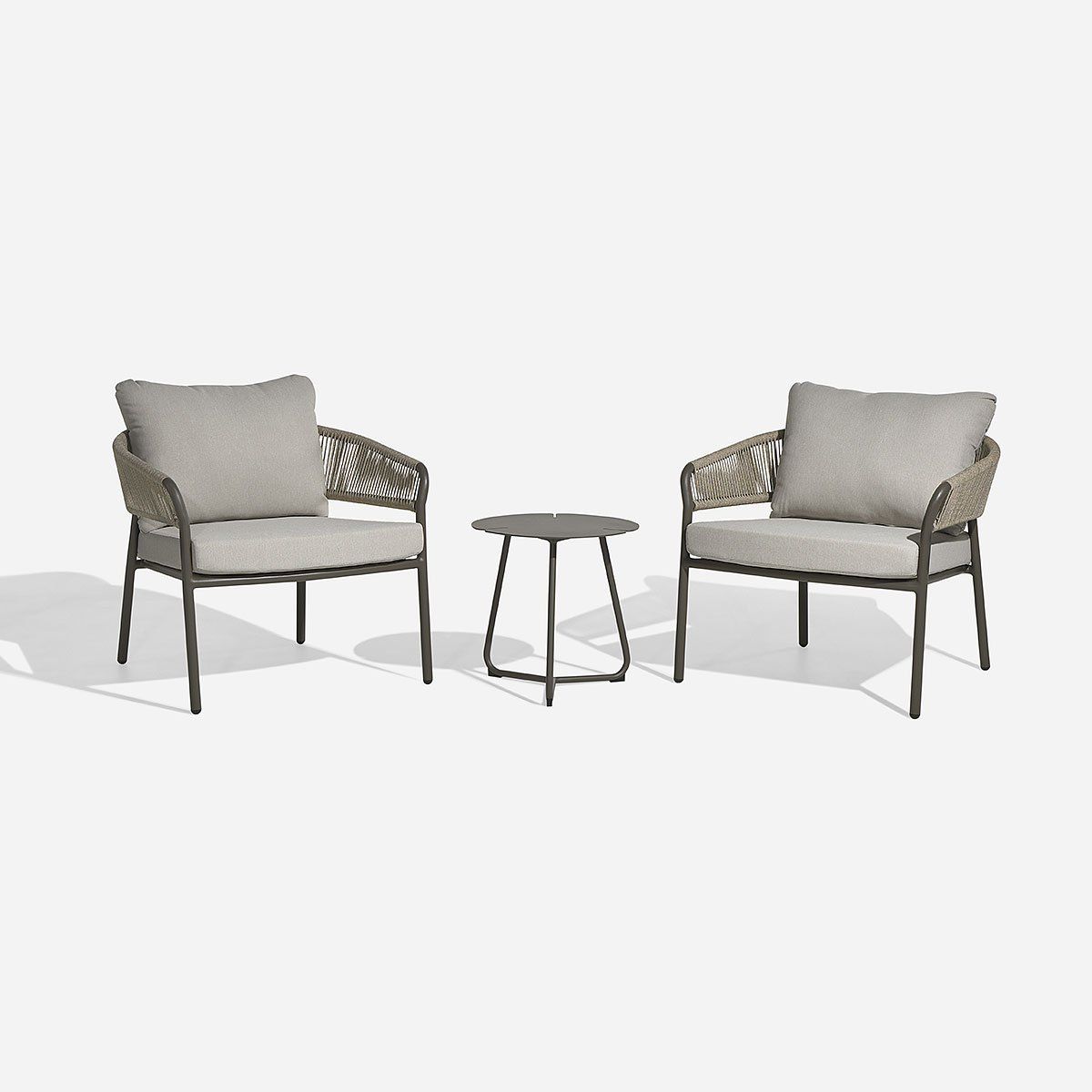 ROSEN - Set de Balcón de Terraza Pollensa 3 Piezas Beige