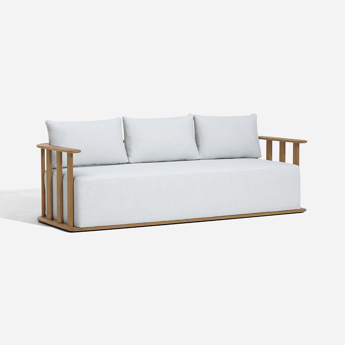 ROSEN - Set de Living de Terraza Medano 4 Piezas Natural