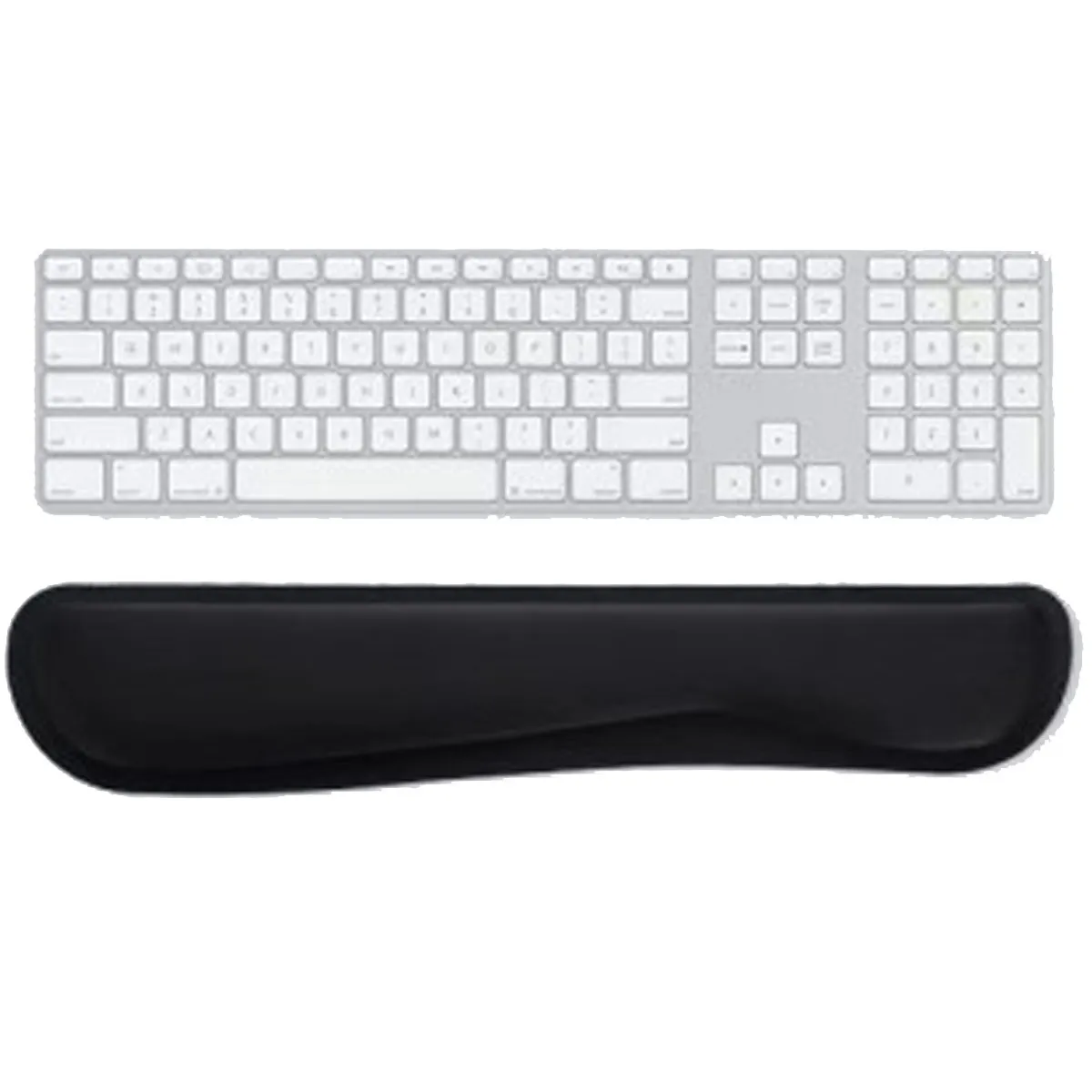 GENERICO - APOYA MUÑECA TECLADO PAD TECLADO NEGRO