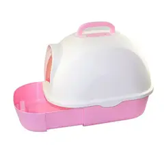 GENERICO - Arenero Cerrado Baño Sanitario Xl Antihongos Con Pala Gatos