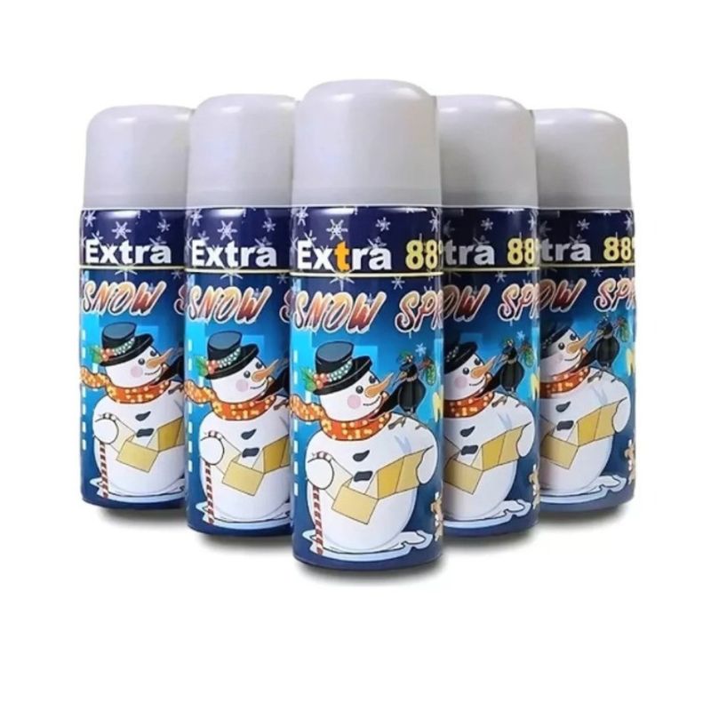GENERICO - Pack 48 Nieves Spray Artificial Cotillon Navidad Fiestas