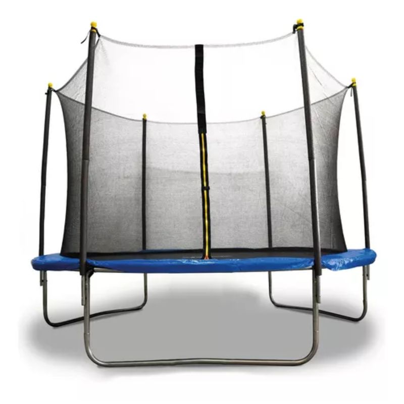 LUMAX Cama Elastica 3 Metros Lona Negra Con Malla | falabella.com