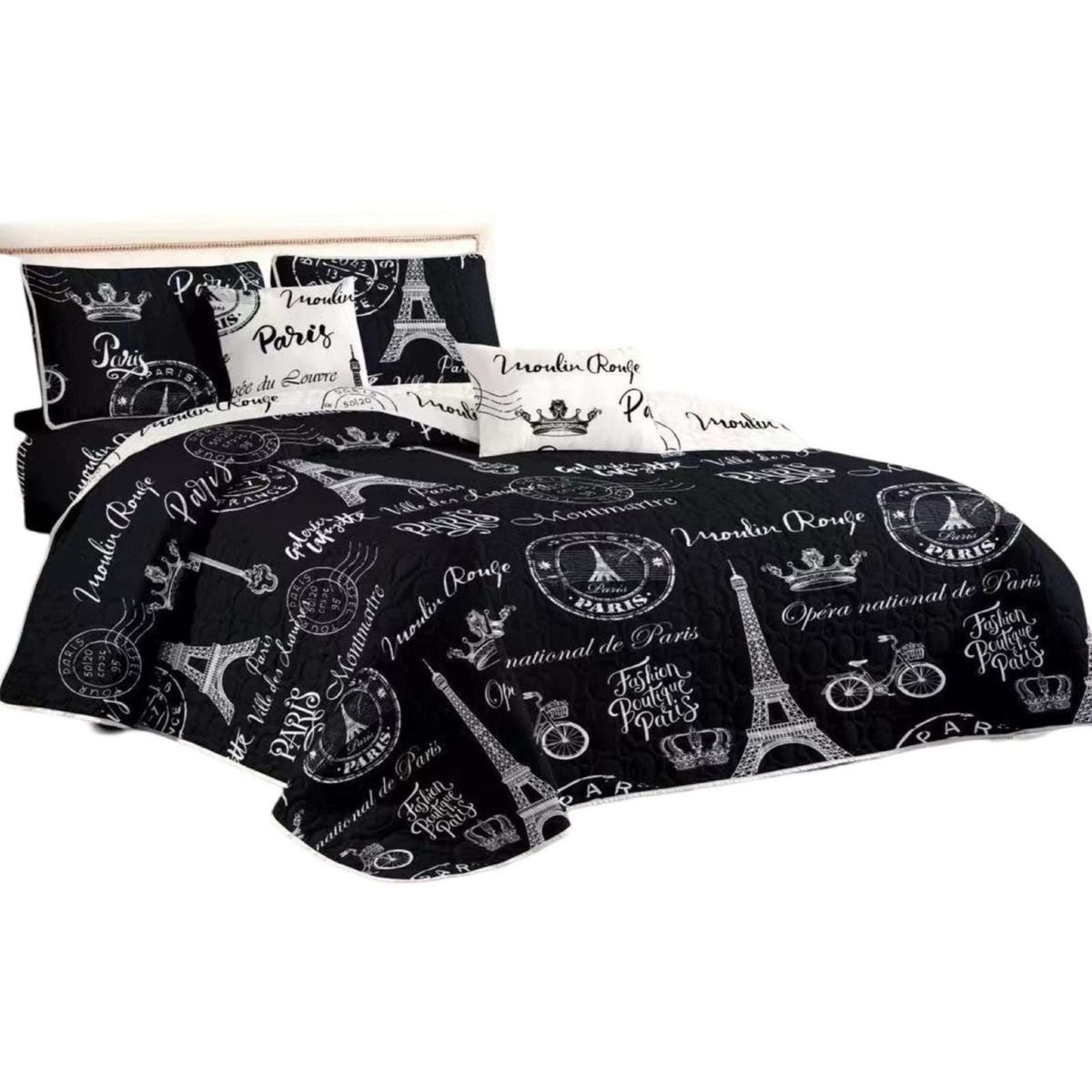 GENERICO - CUBRECAMA CON DISEÑO 2 PLAZAS.