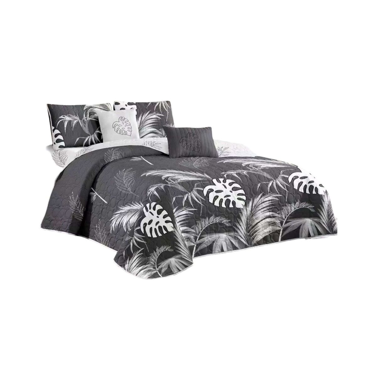 GENERICO - CUBRECAMA CON DISEÑO 2 PLAZAS.